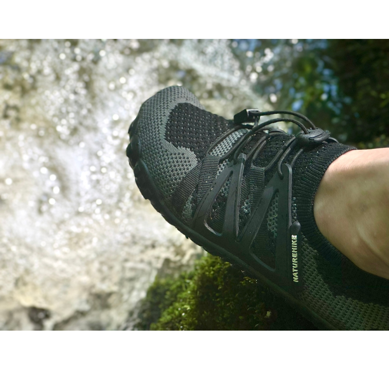 Naturehike športové topánky do vody - čierne